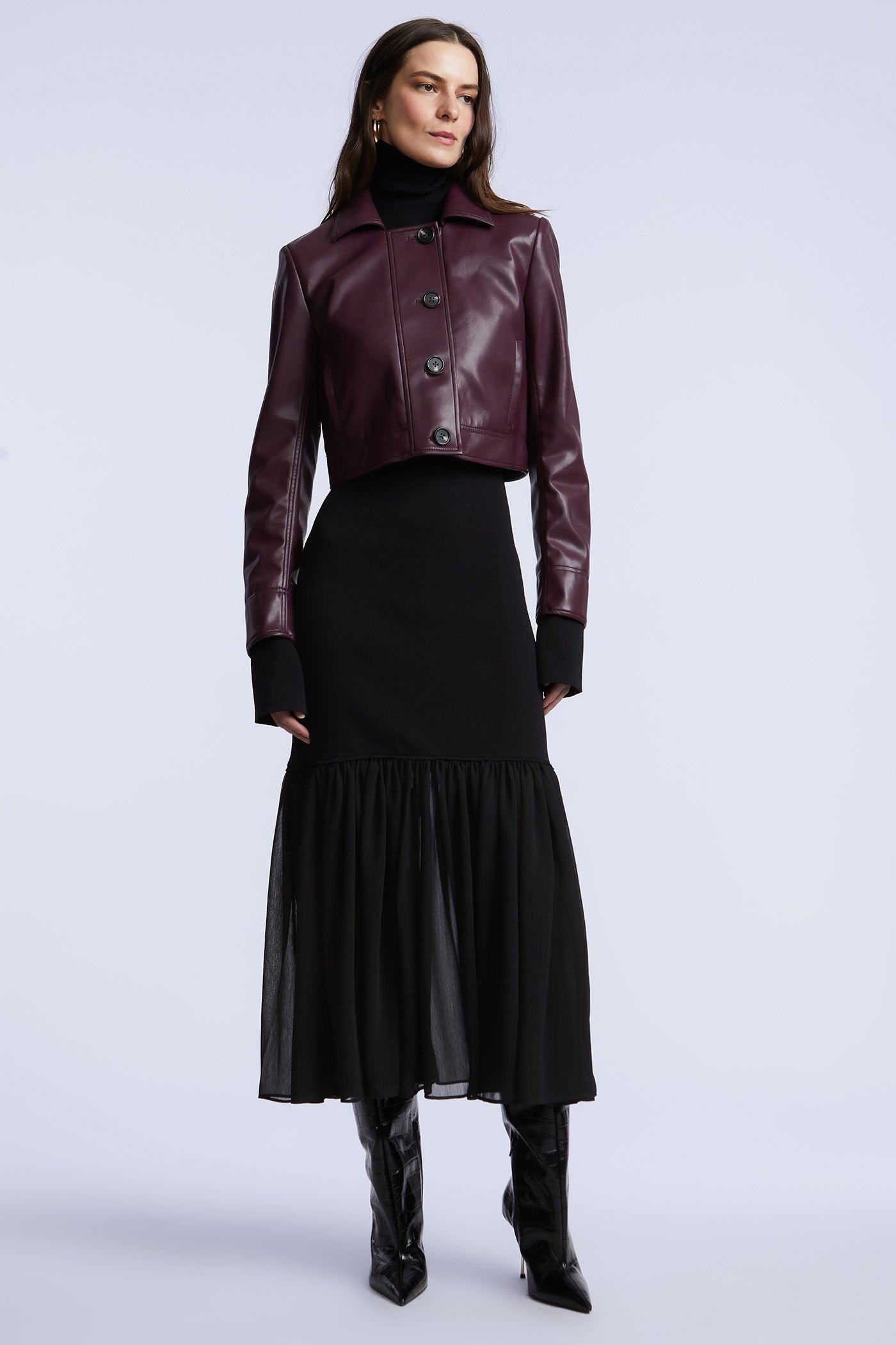 BCBGMAXAZRIA Paloma Jacket Port