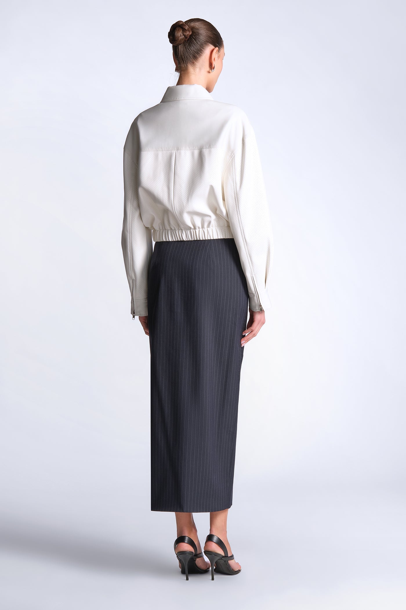 BCBGMAXAZRIA Maya Jacket Snow White