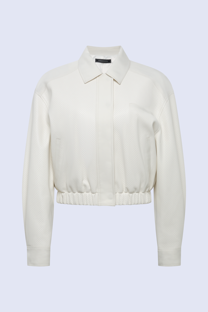 BCBGMAXAZRIA Maya Jacket Snow White