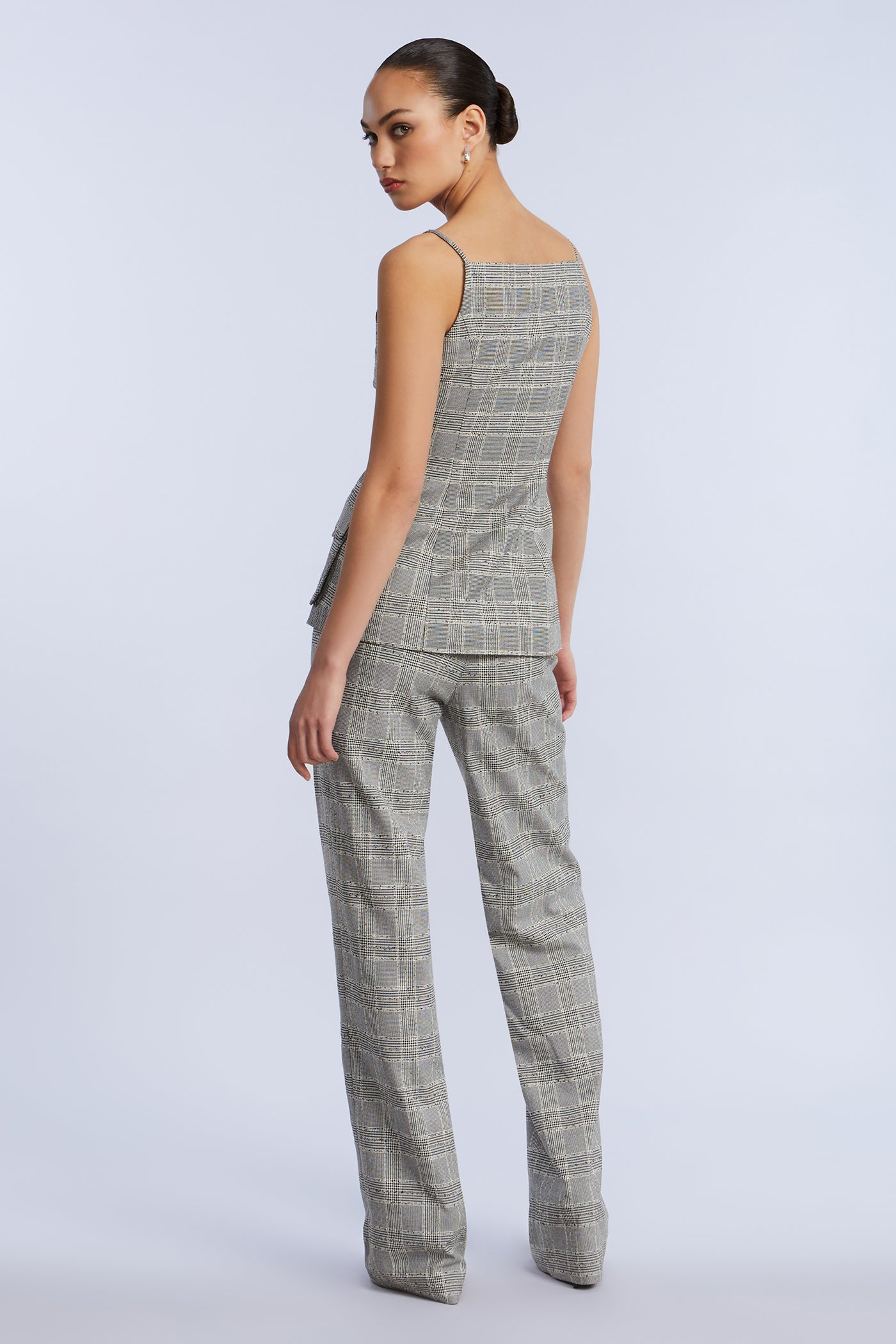 BCBGMAXAZRIA Glen Plaid Vest Glen Plaid