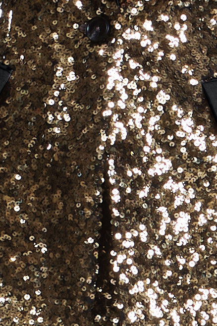 BCBGMAXAZRIA Sequin Mix Blazer Black