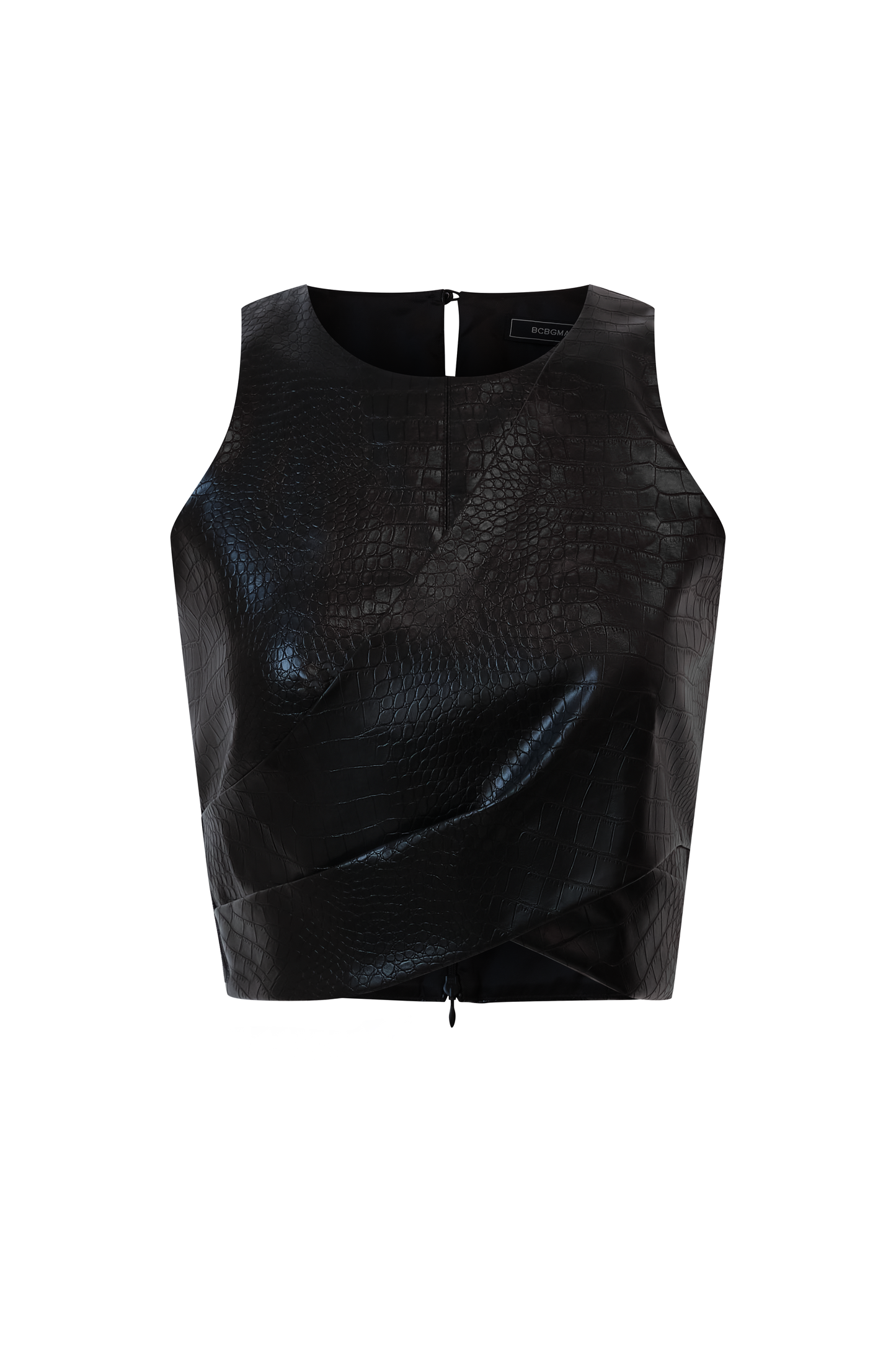 BCBGMAXAZRIA Tess Top Black