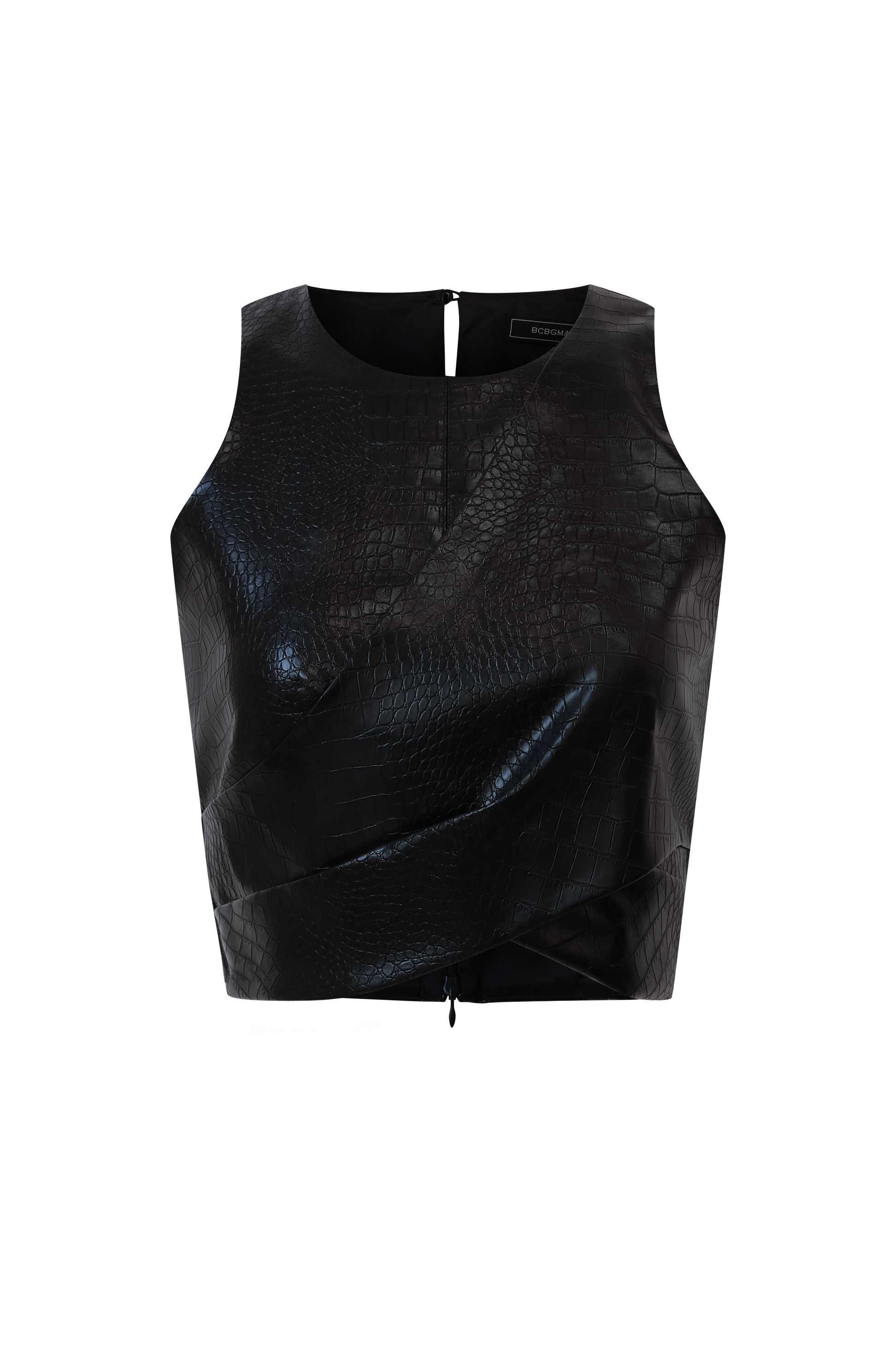 BCBGMAXAZRIA Tess Top Black