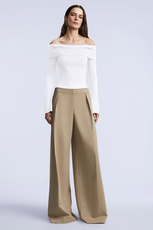 BCBGMAXAZRIA Sierra Sweater Gardenia