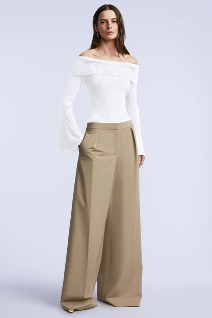 BCBGMAXAZRIA Sierra Sweater Gardenia