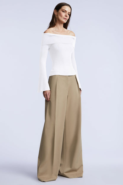BCBGMAXAZRIA Sierra Sweater Gardenia