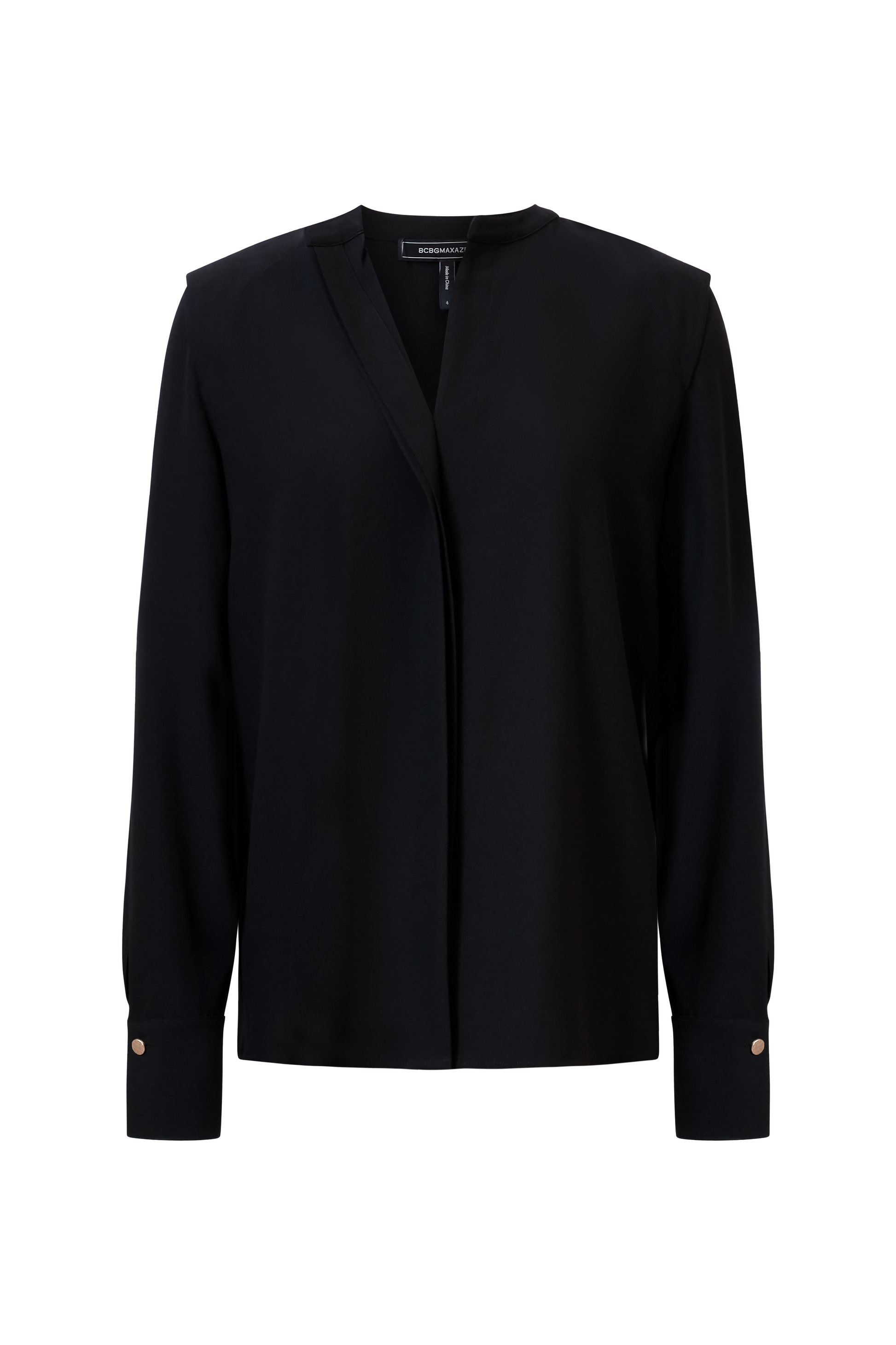 BCBGMAXAZRIA Maura Blouse Black