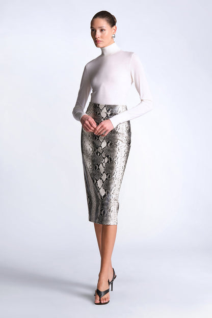 BCBGMAXAZRIA Ivy Turtleneck Gardenia