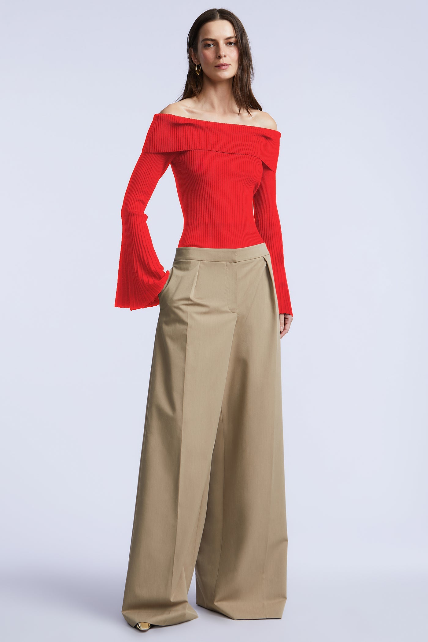 BCBGMAXAZRIA Sierra Sweater Coral