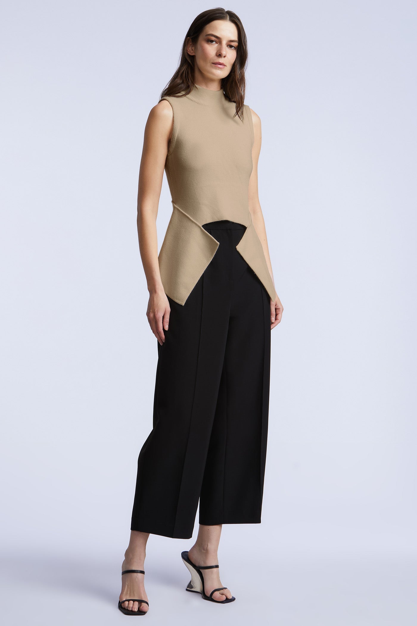 BCBGMAXAZRIA Rhea Sweater Mink