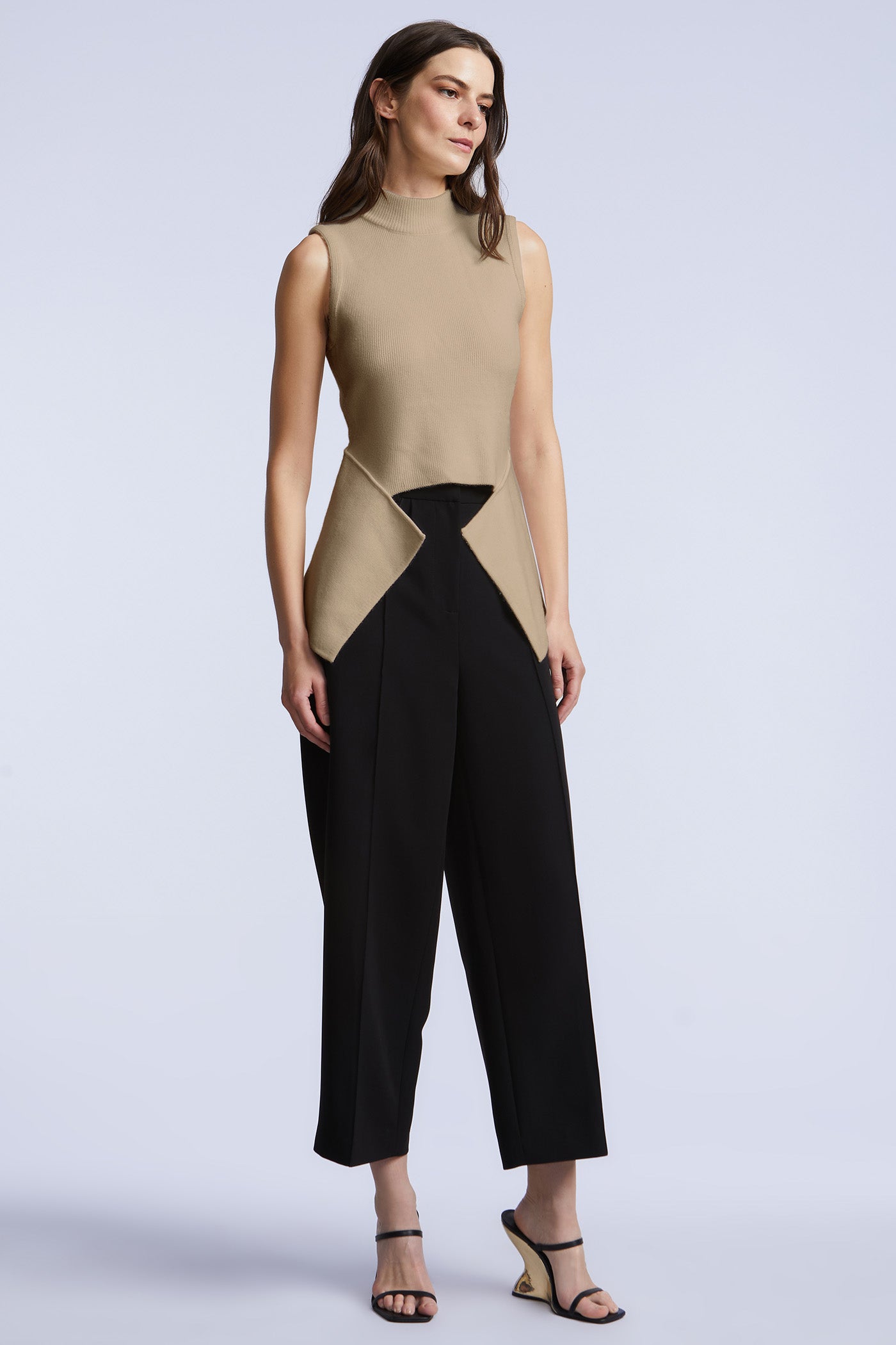BCBGMAXAZRIA Rhea Sweater Mink