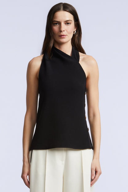 BCBGMAXAZRIA Carol Top Black