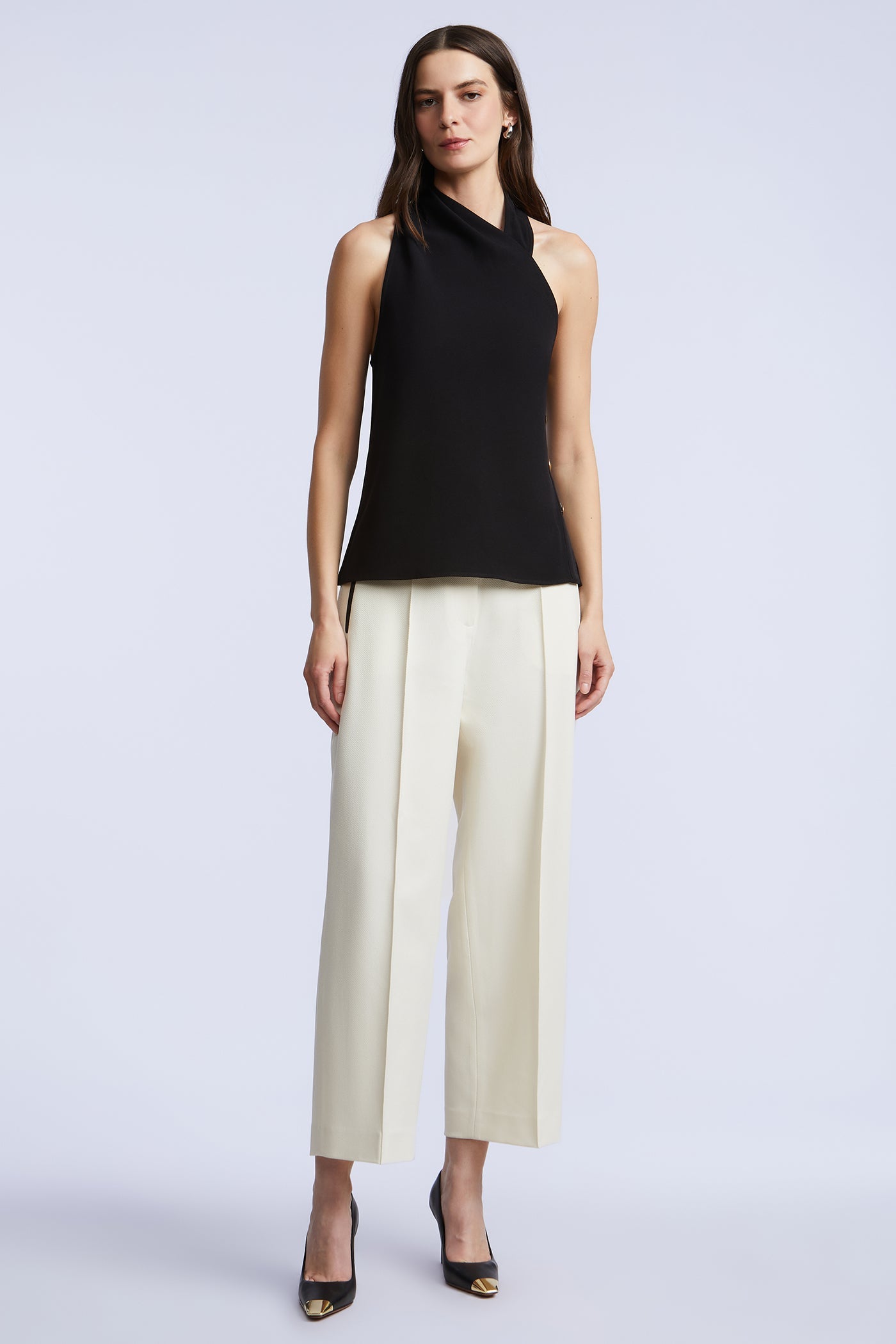 BCBGMAXAZRIA Carol Top Black