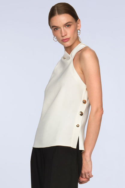 BCBGMAXAZRIA Carol Top Gardenia