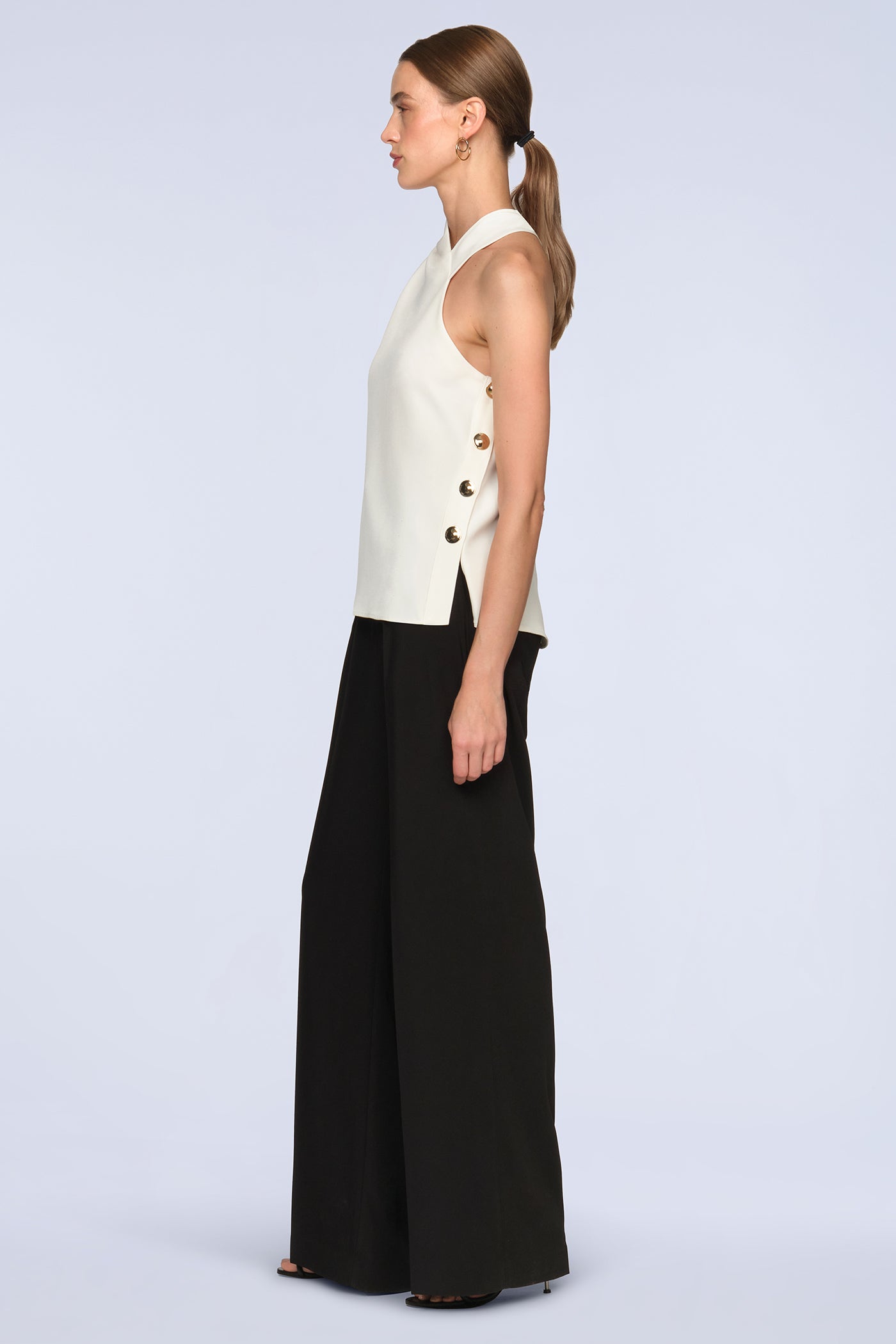 BCBGMAXAZRIA Carol Top Gardenia