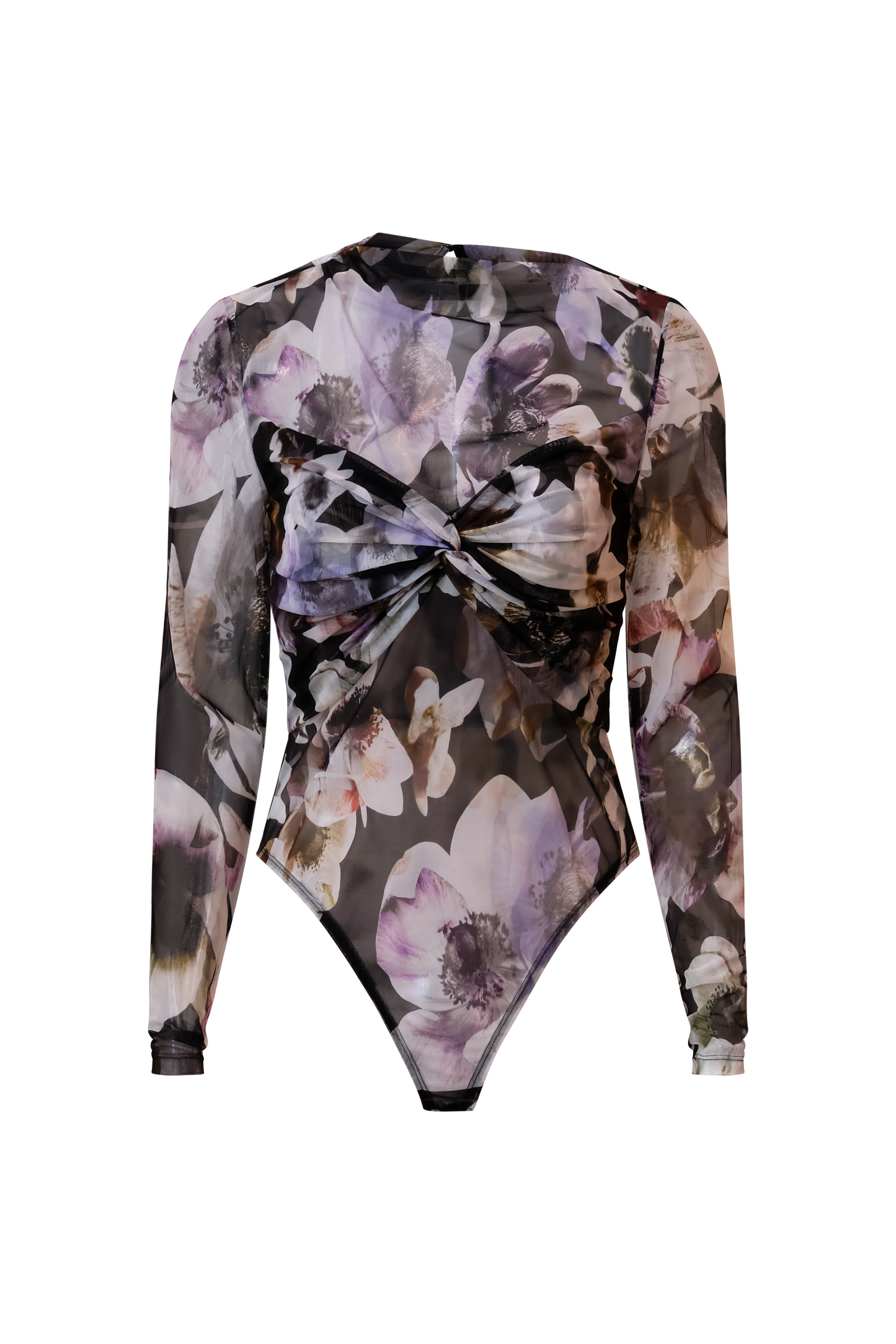 BCBGMAXAZRIA Julia Bodysuit Secret Garden Print