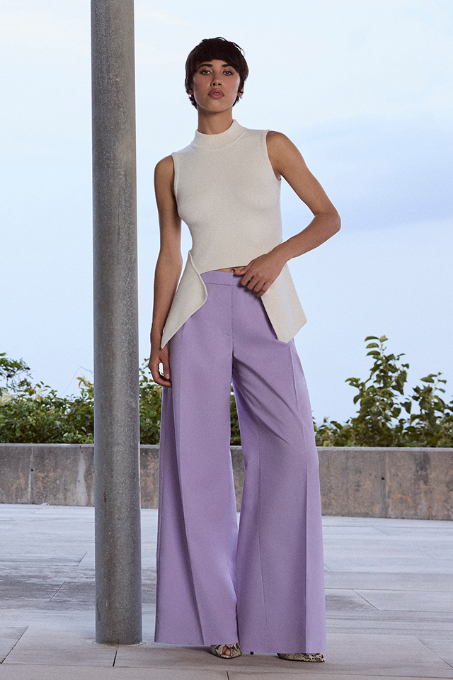 BCBGMAXAZRIA Rhea Sweater Gardenia