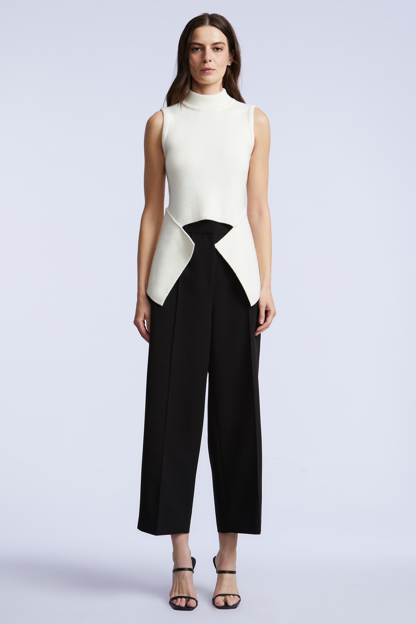 BCBGMAXAZRIA Rhea Sweater Gardenia