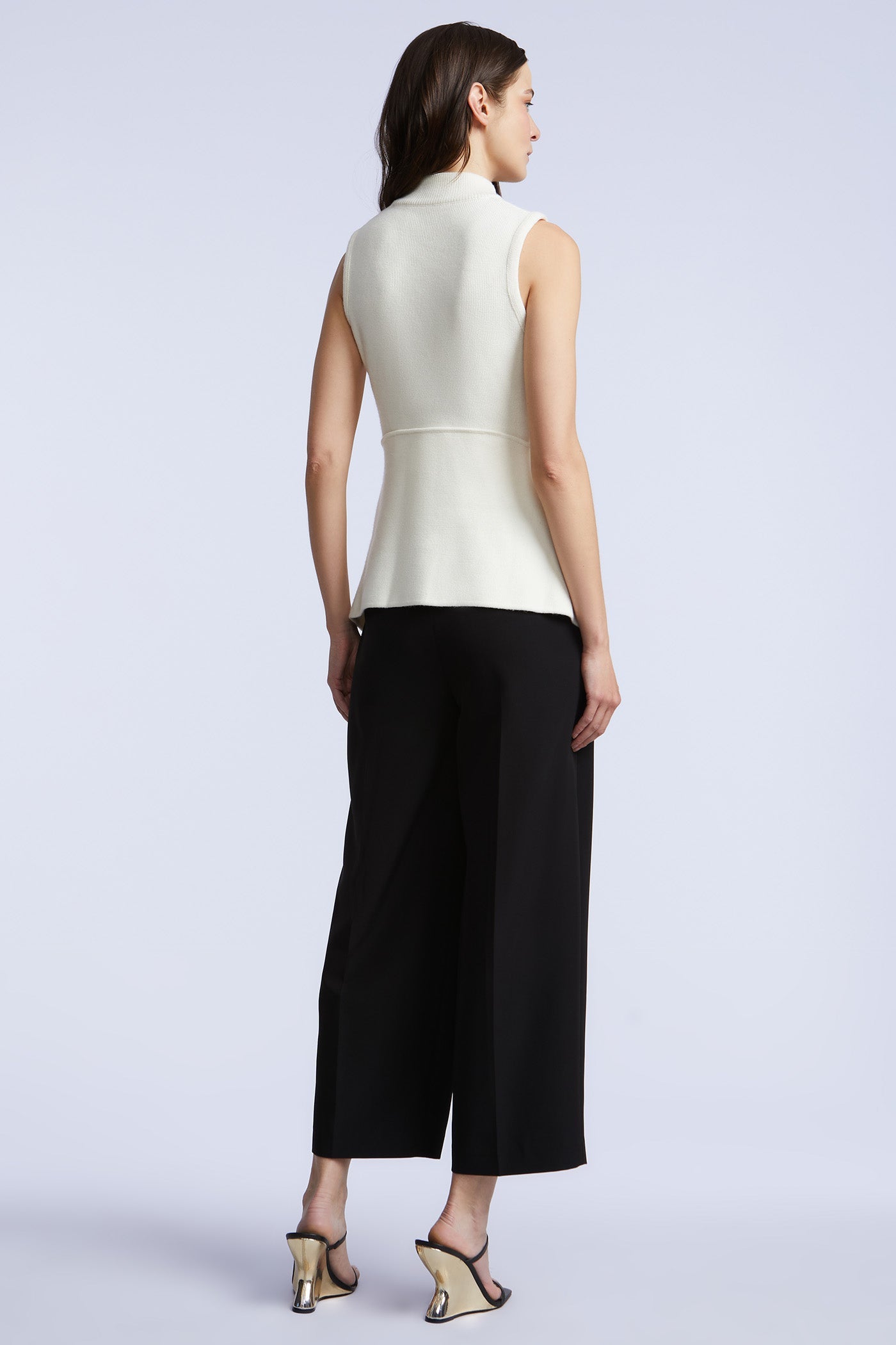 BCBGMAXAZRIA Rhea Sweater Gardenia