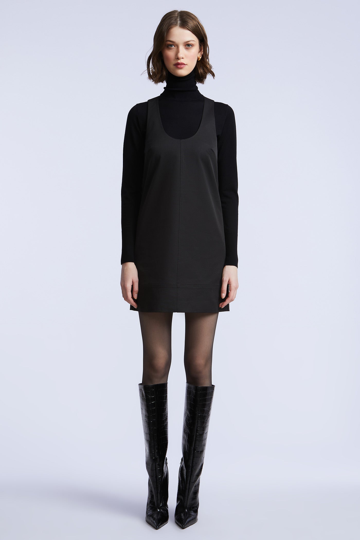 BCBGMAXAZRIA Ivy Turtleneck Black