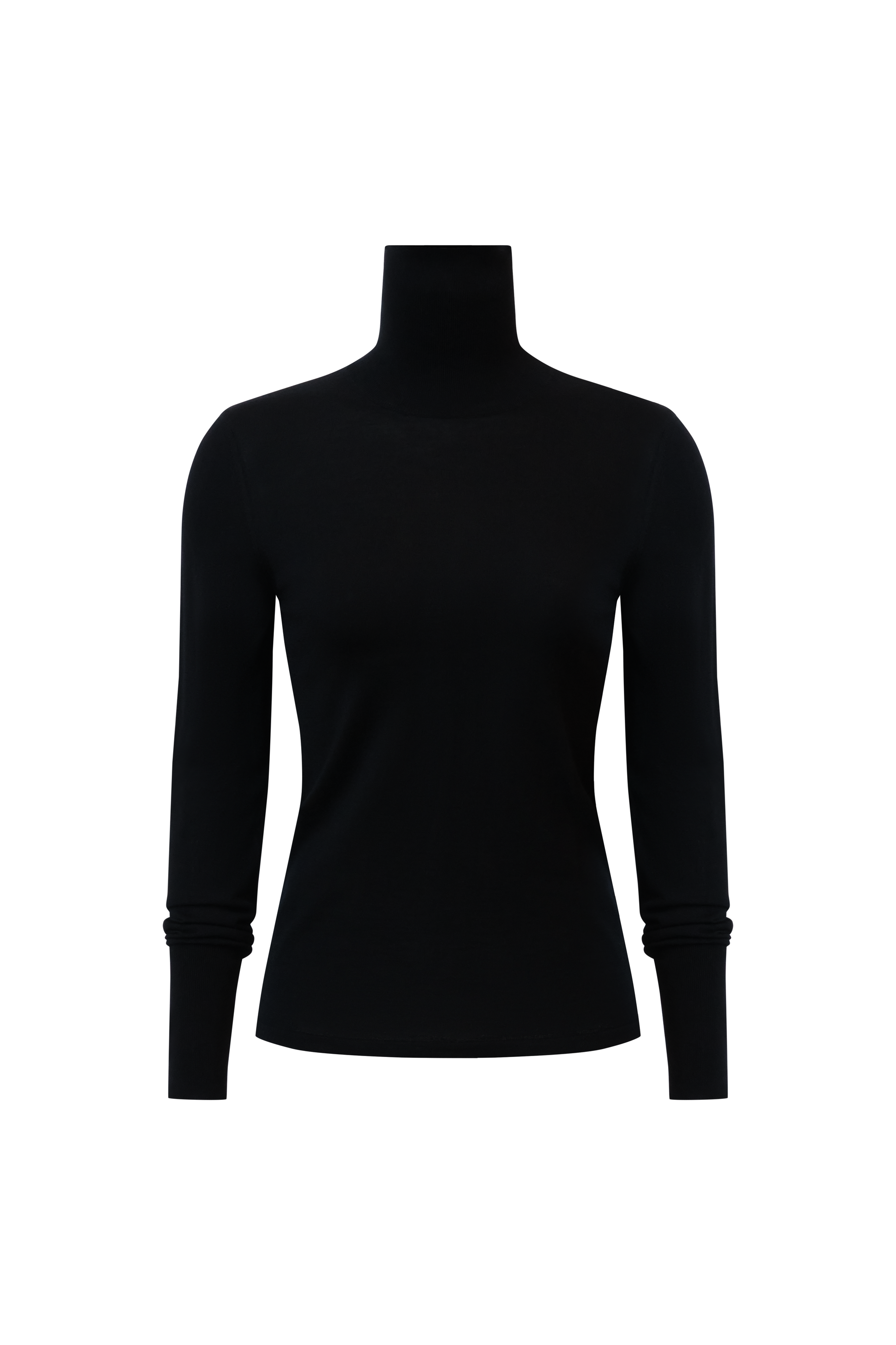 BCBGMAXAZRIA Ivy Turtleneck Black