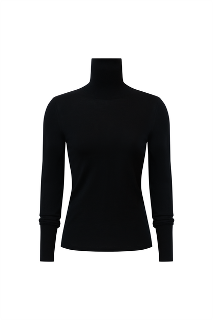 BCBGMAXAZRIA Ivy Turtleneck Black