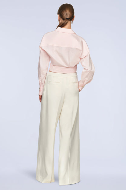 BCBGMAXAZRIA Ciara Shirt Pink Blush