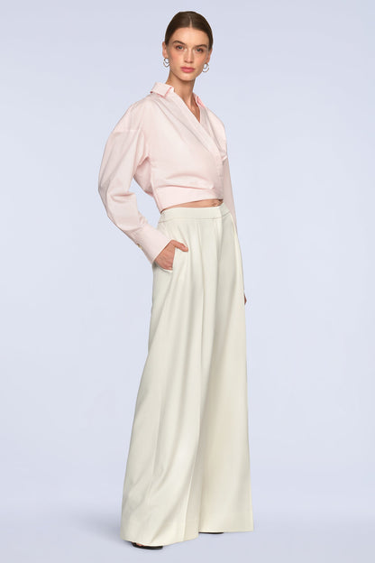 BCBGMAXAZRIA Ciara Shirt Pink Blush