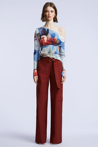 BCBGMAXAZRIA Jo Cargo Pant Rust