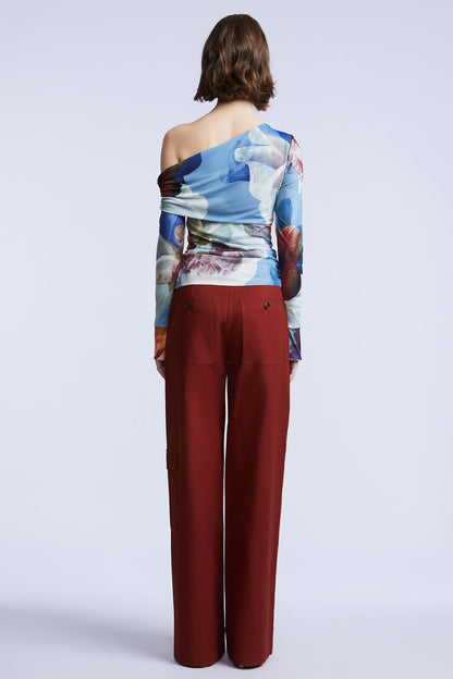 BCBGMAXAZRIA Jo Cargo Pant Rust