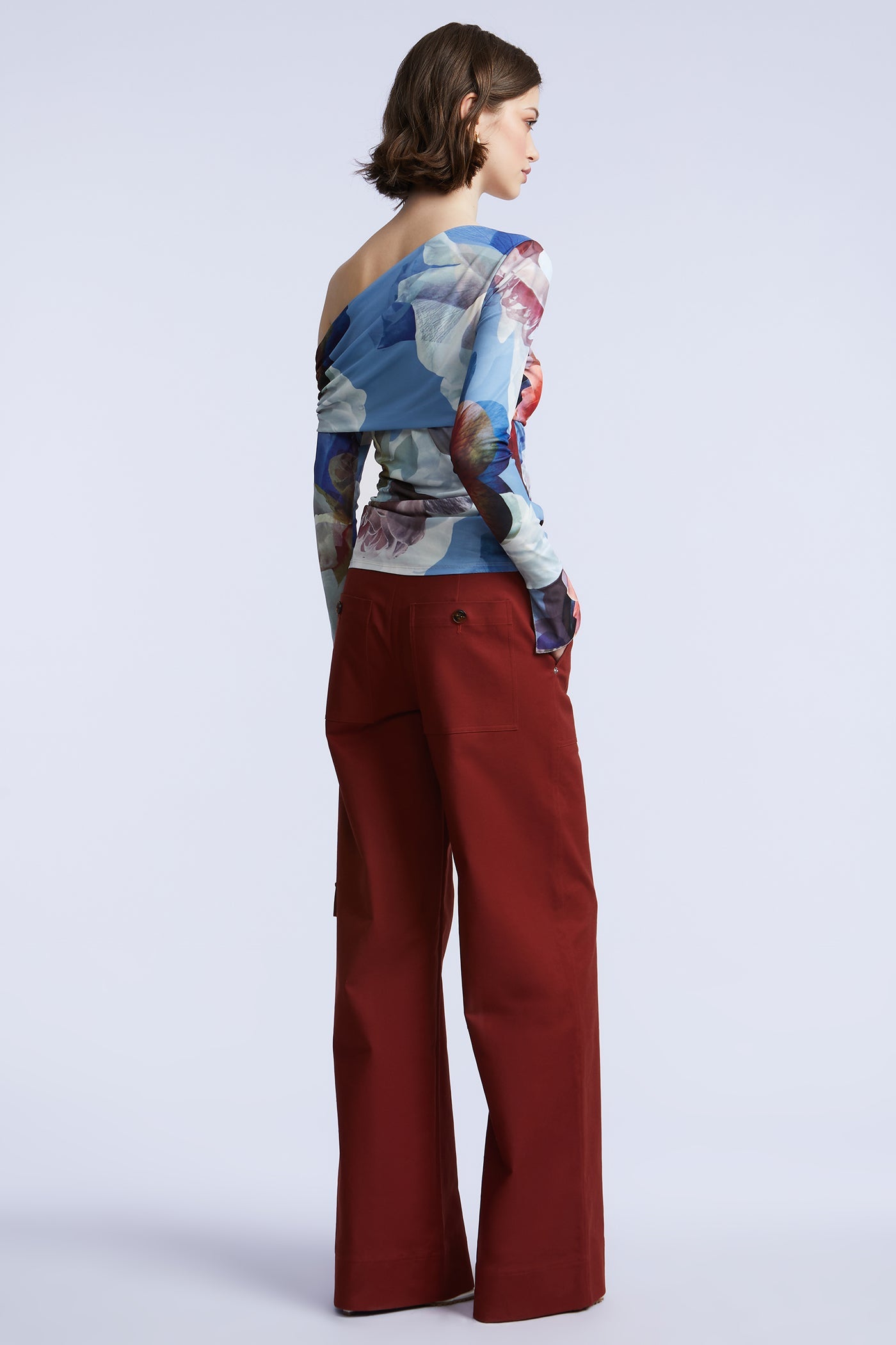 BCBGMAXAZRIA Jo Cargo Pant Rust