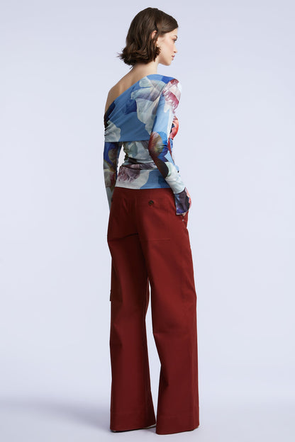 BCBGMAXAZRIA Jo Cargo Pant Rust