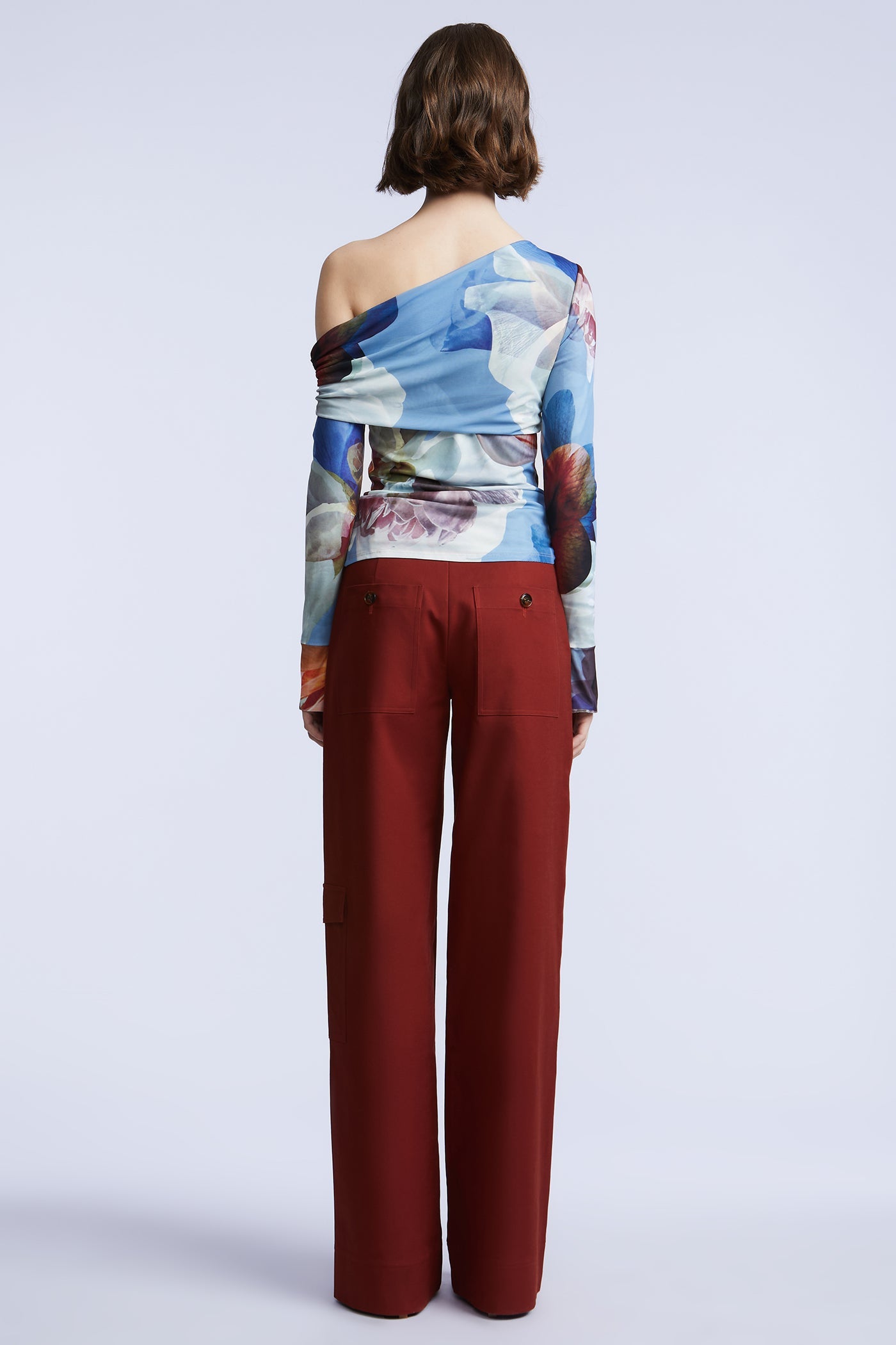 BCBGMAXAZRIA Jo Cargo Pant Rust