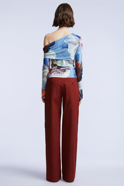 BCBGMAXAZRIA Jo Cargo Pant Rust