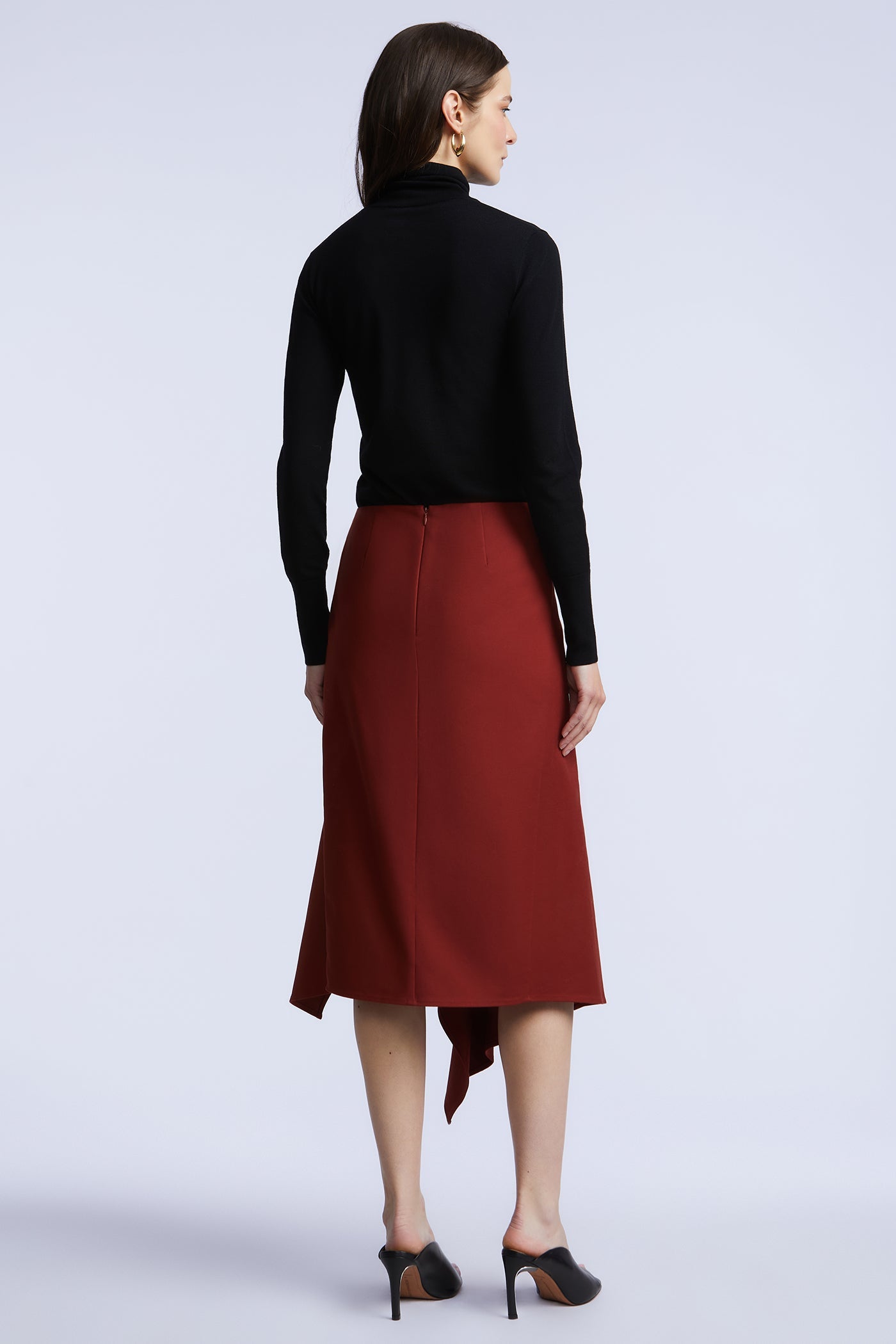 BCBGMAXAZRIA Emma Skirt Rust