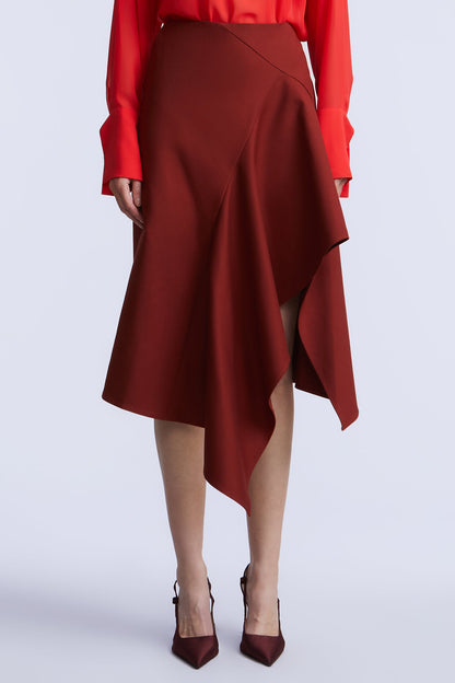 BCBGMAXAZRIA Emma Skirt Rust