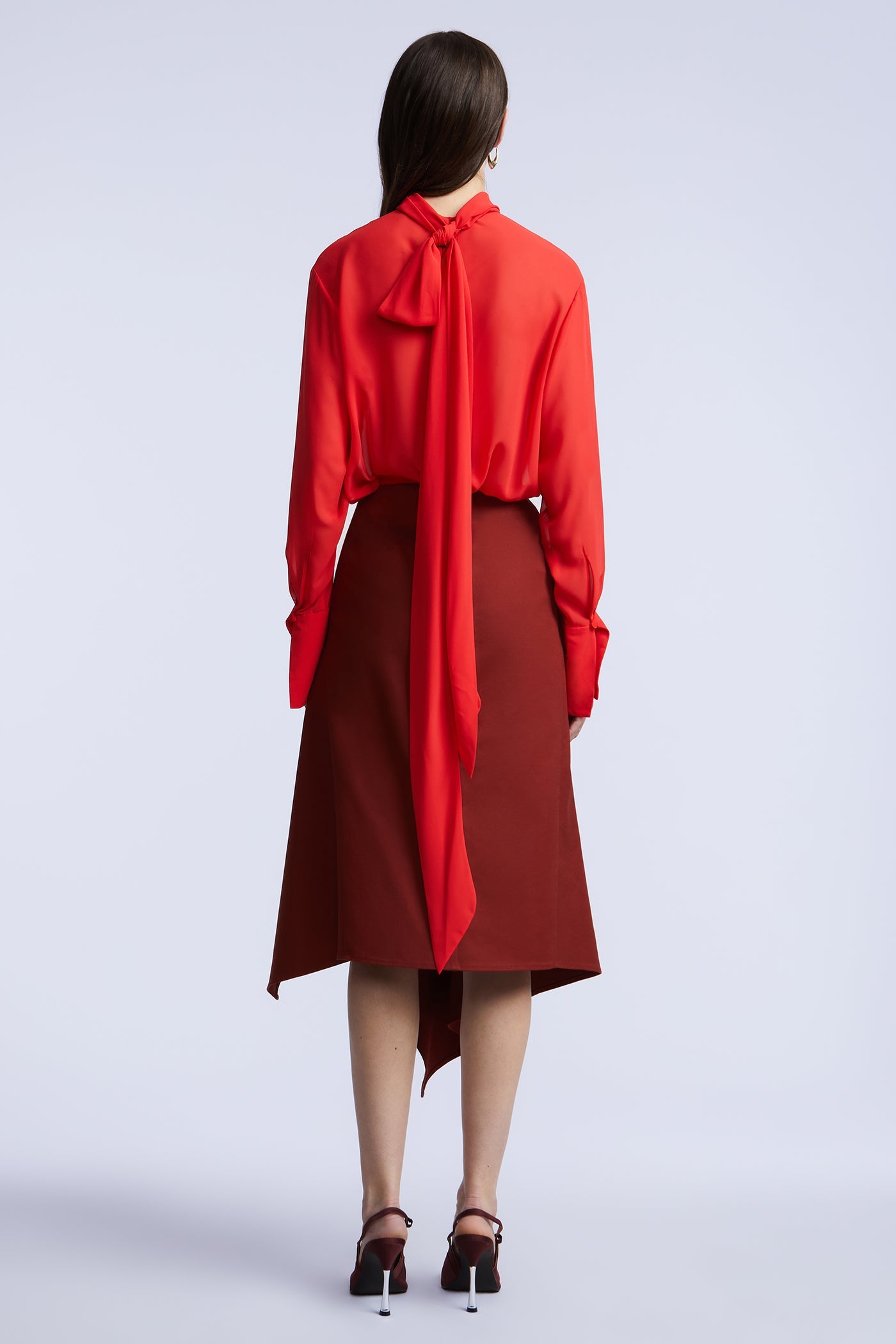 BCBGMAXAZRIA Emma Skirt Rust