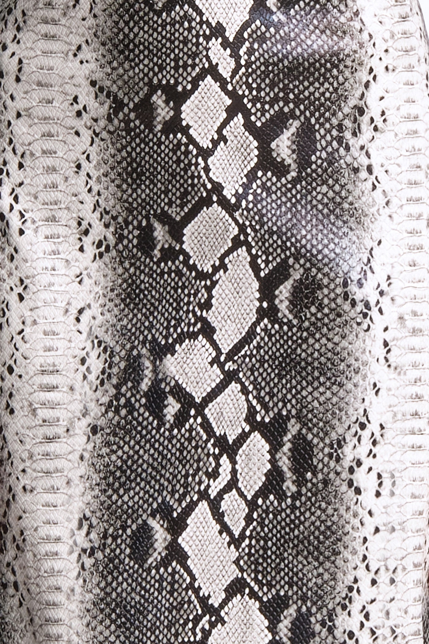 BCBGMAXAZRIA Lourdes Printed Skirt Snakeskin Black & White Print