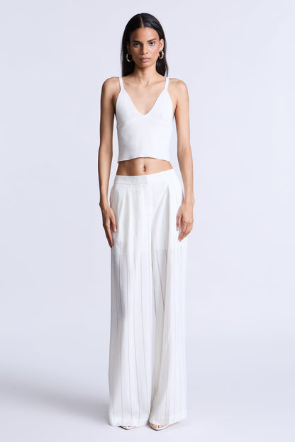 BCBGMAXAZRIA Hannah Pant Snow White