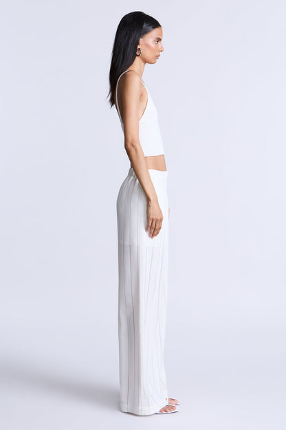 BCBGMAXAZRIA Hannah Pant Snow White