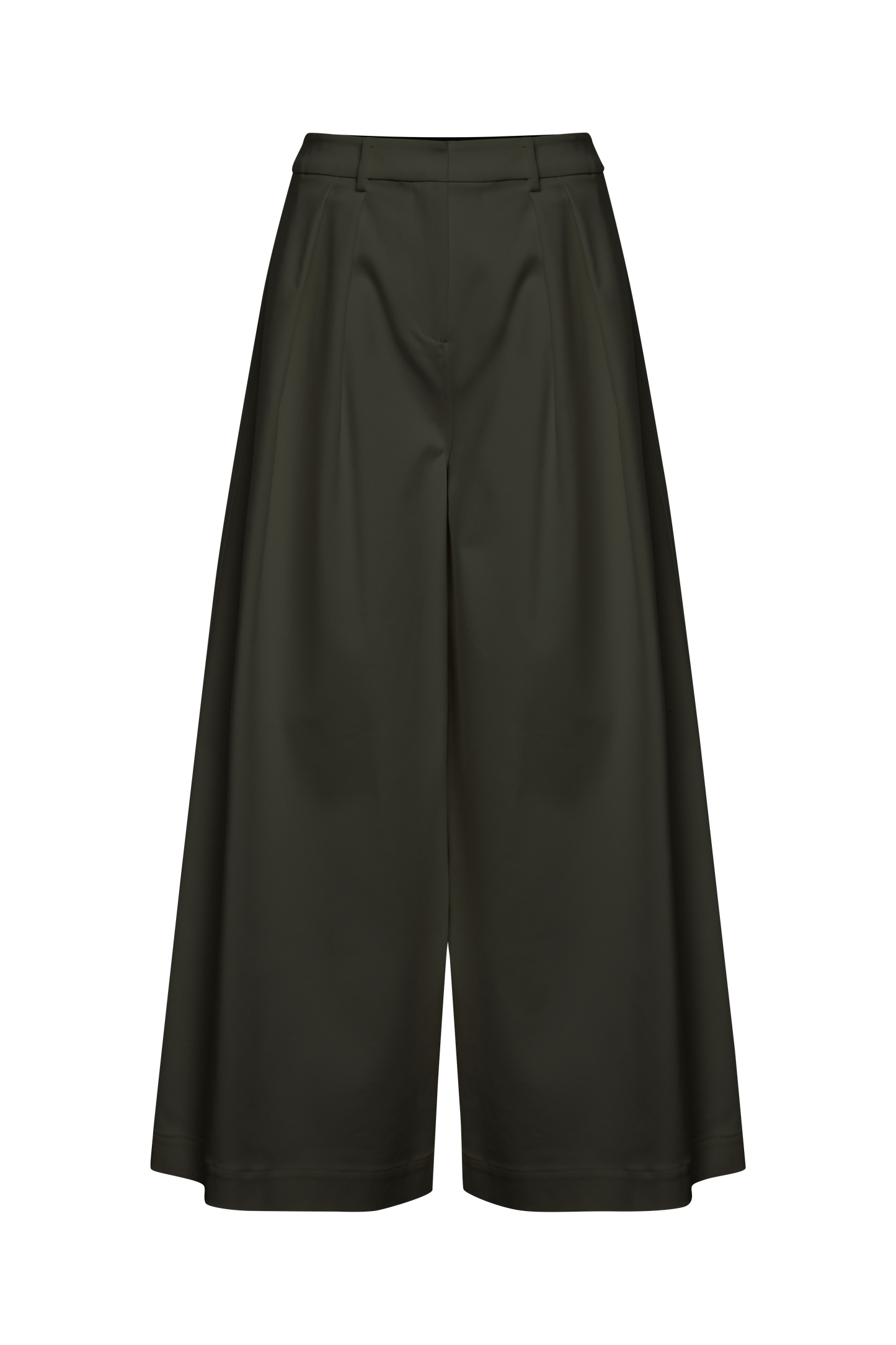 BCBGMAXAZRIA Pleated Front Crop Pant Rosin
