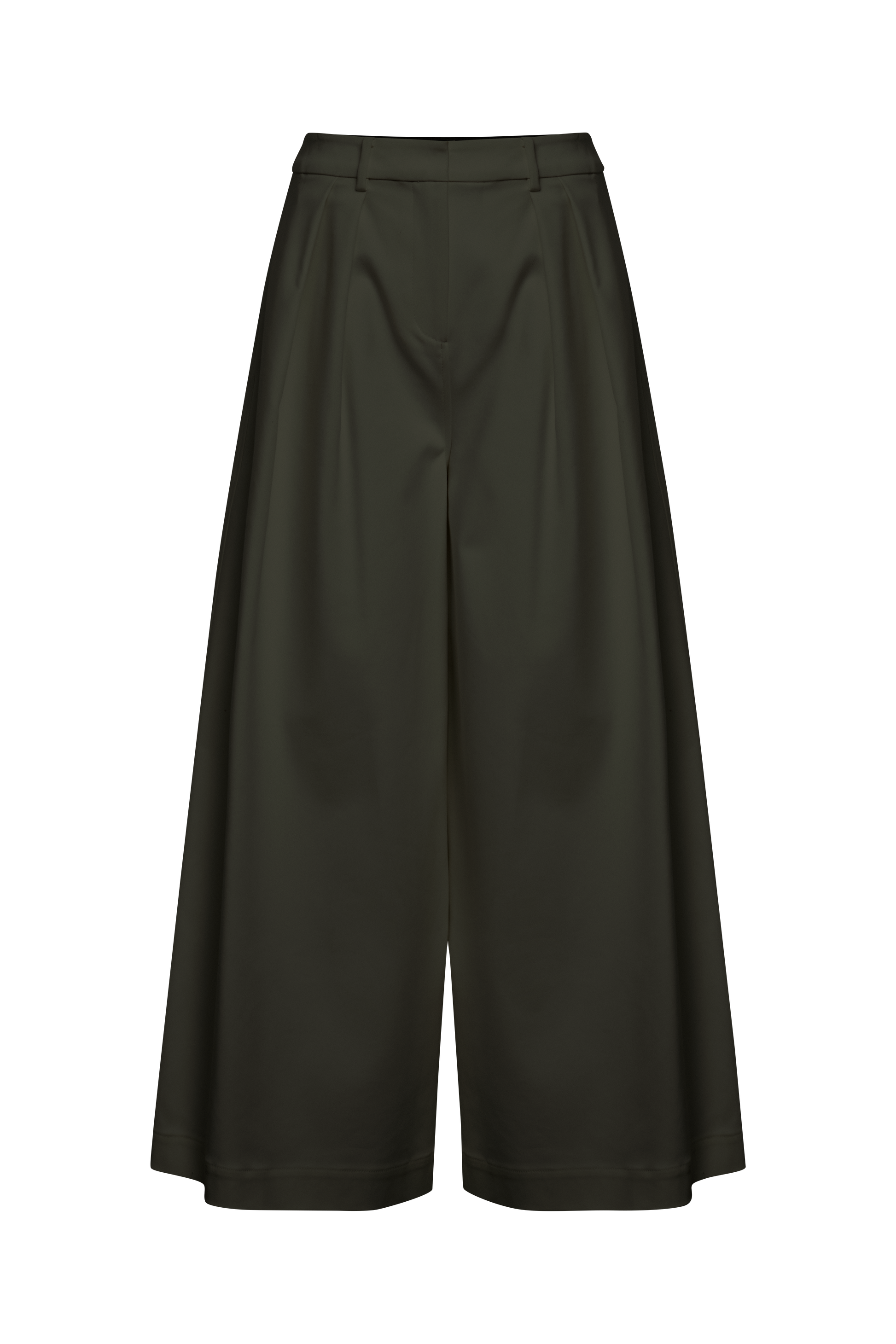 BCBGMAXAZRIA Pleated Front Crop Pant Rosin