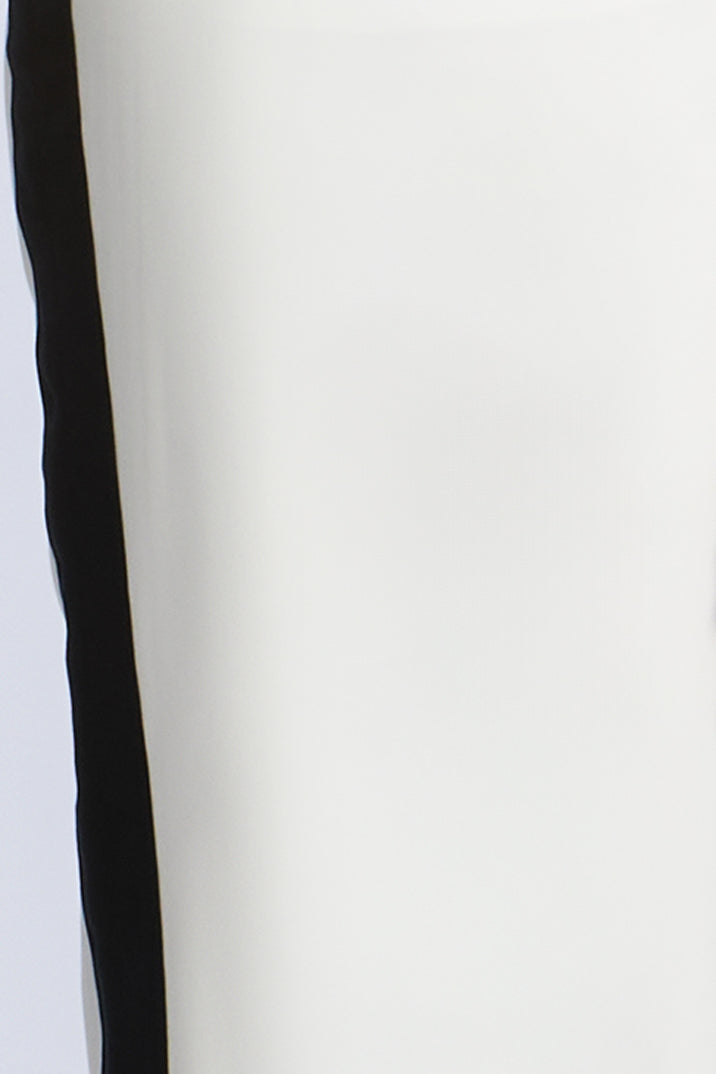 BCBGMAXAZRIA Tux Pant White/Black
