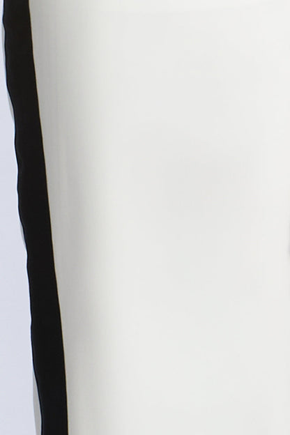 BCBGMAXAZRIA Tux Pant White/Black