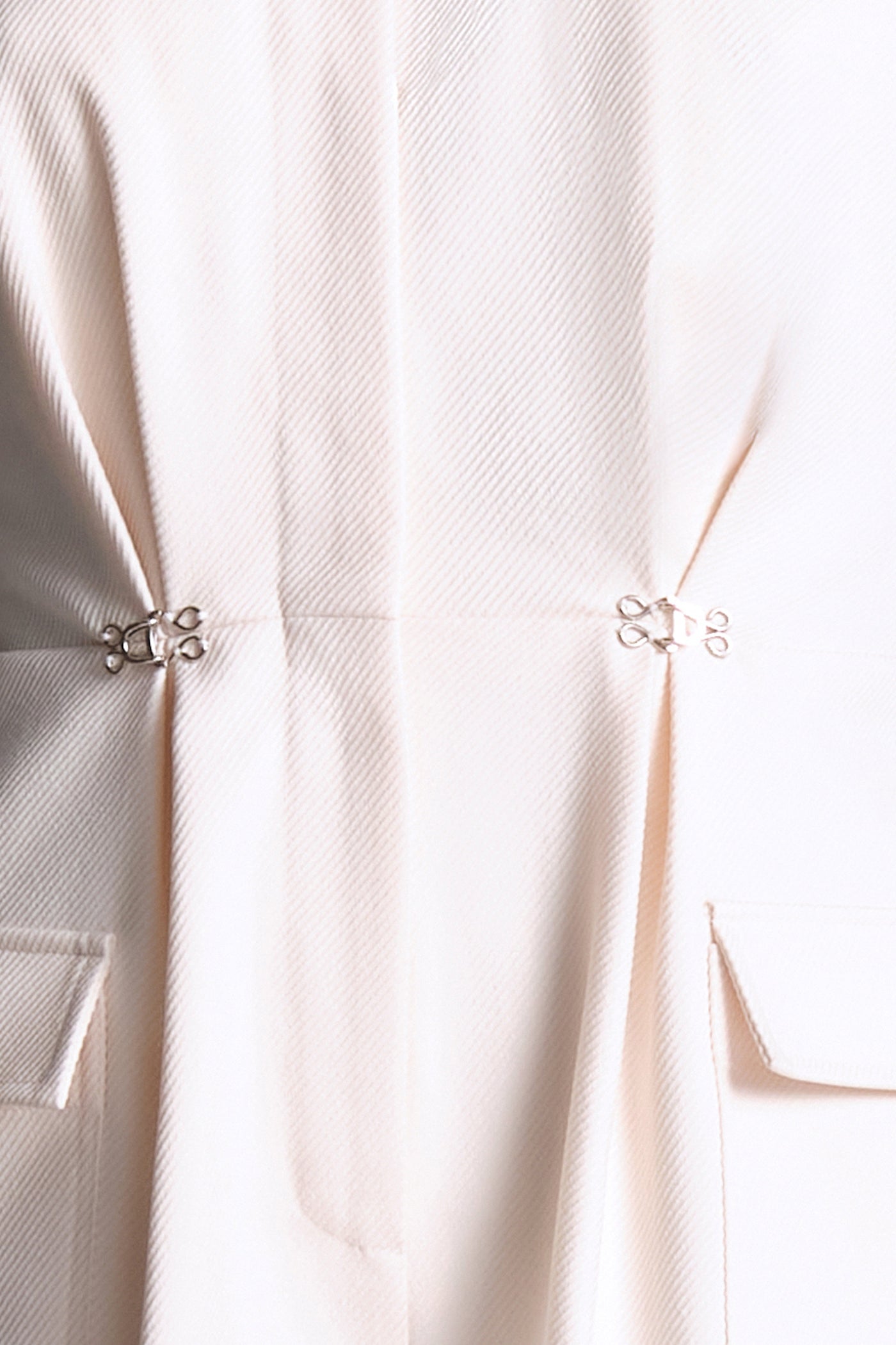 BCBGMAXAZRIA Heidi Romper Gardenia