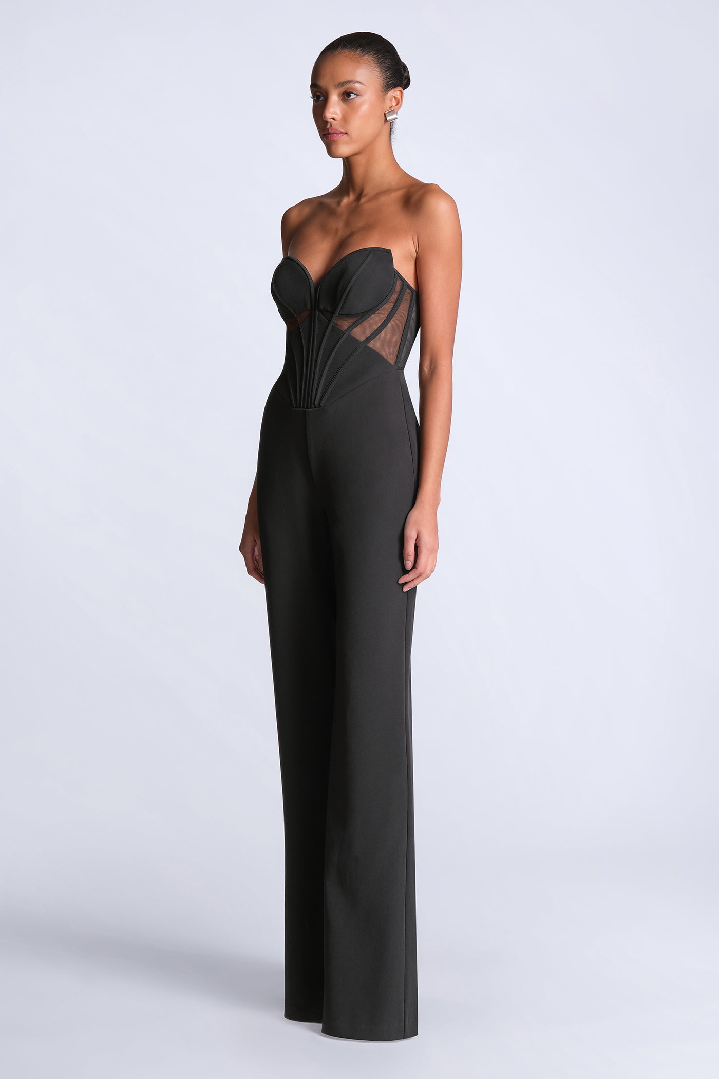 BCBGMAXAZRIA Electra Jumpsuit Black