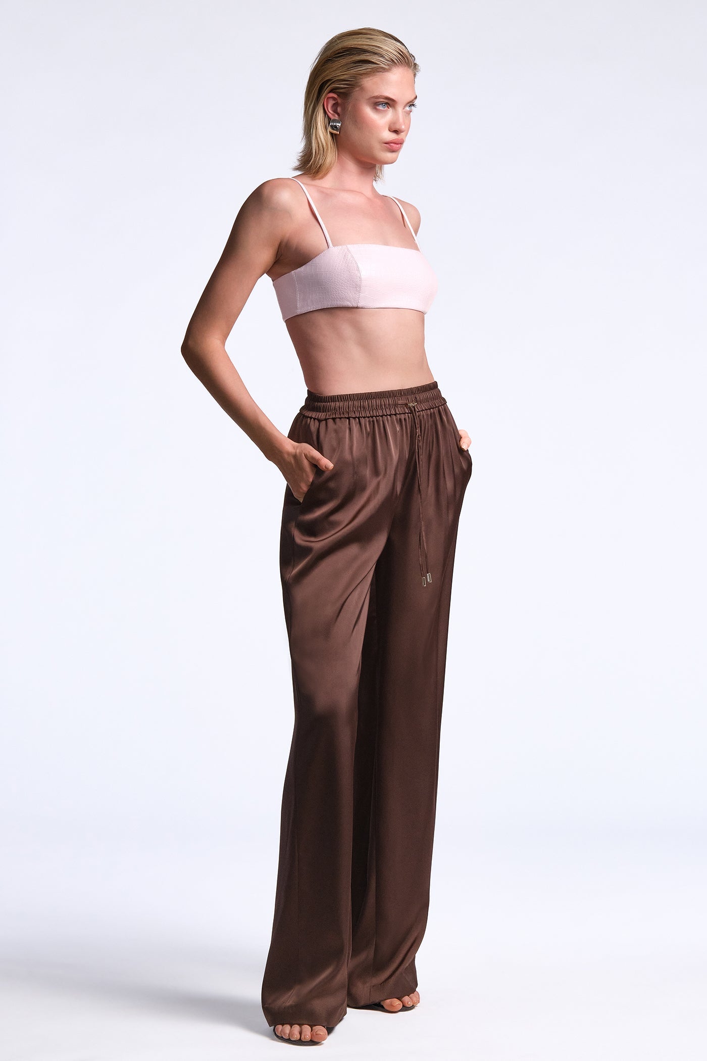 BCBGMAXAZRIA Amara Pant Chocolate