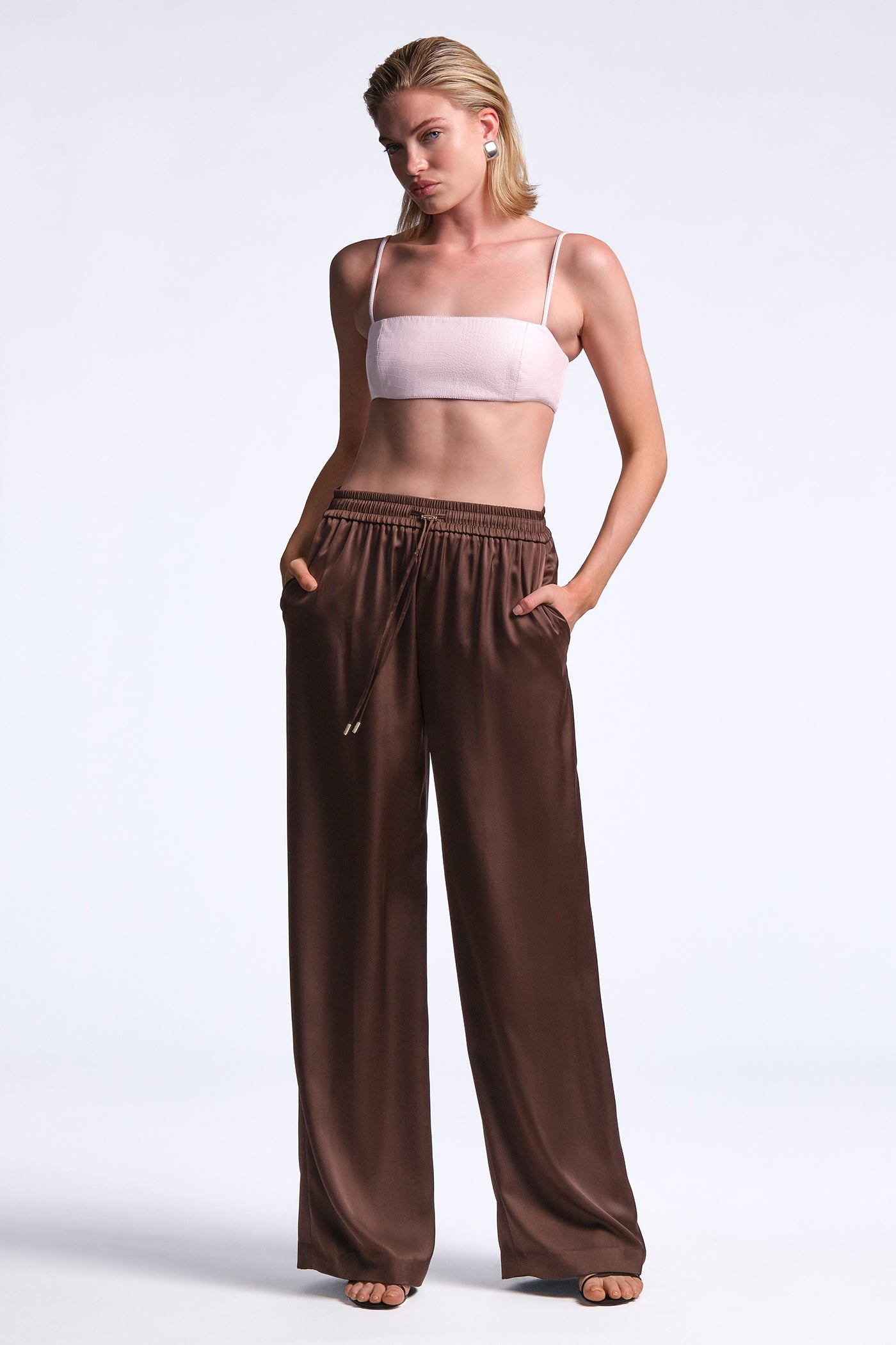 BCBGMAXAZRIA Amara Pant Chocolate