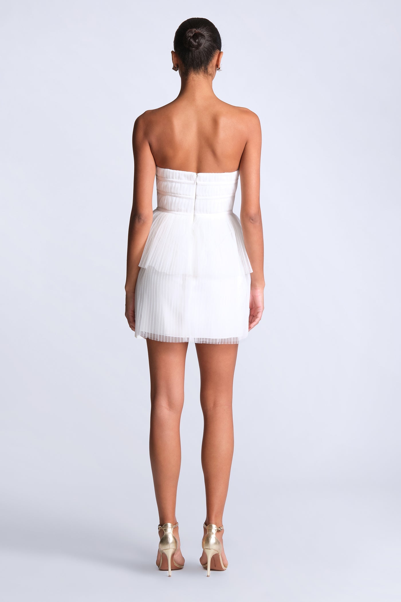 BCBGMAXAZRIA Kristen Dress Snow White