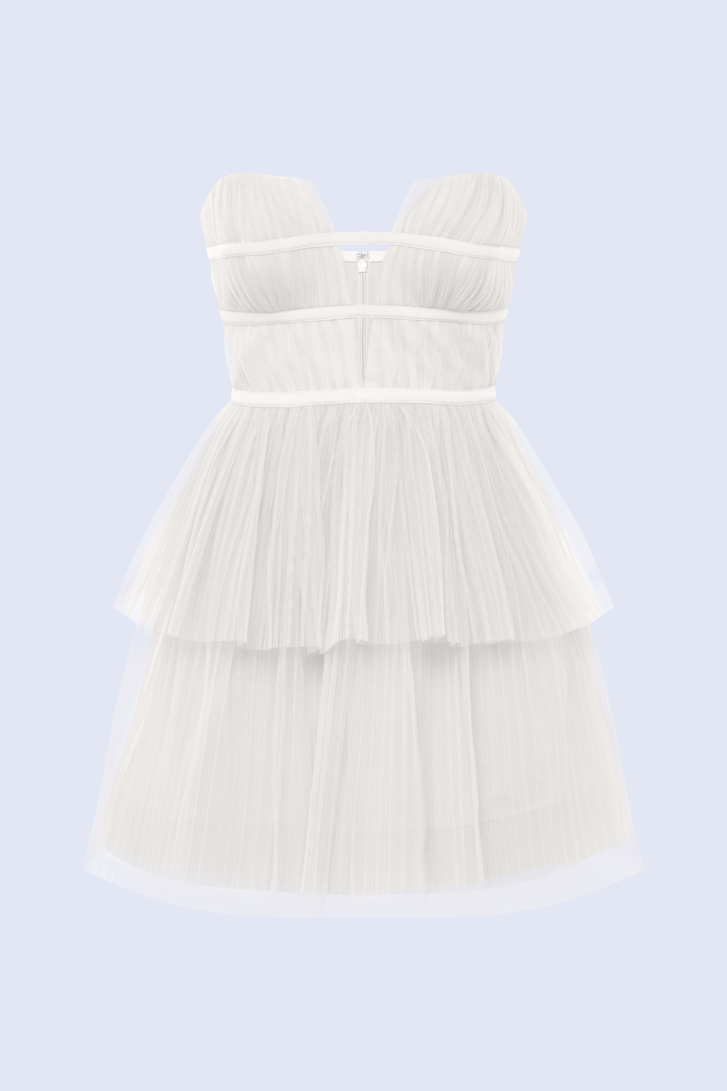 BCBGMAXAZRIA Kristen Dress Snow White
